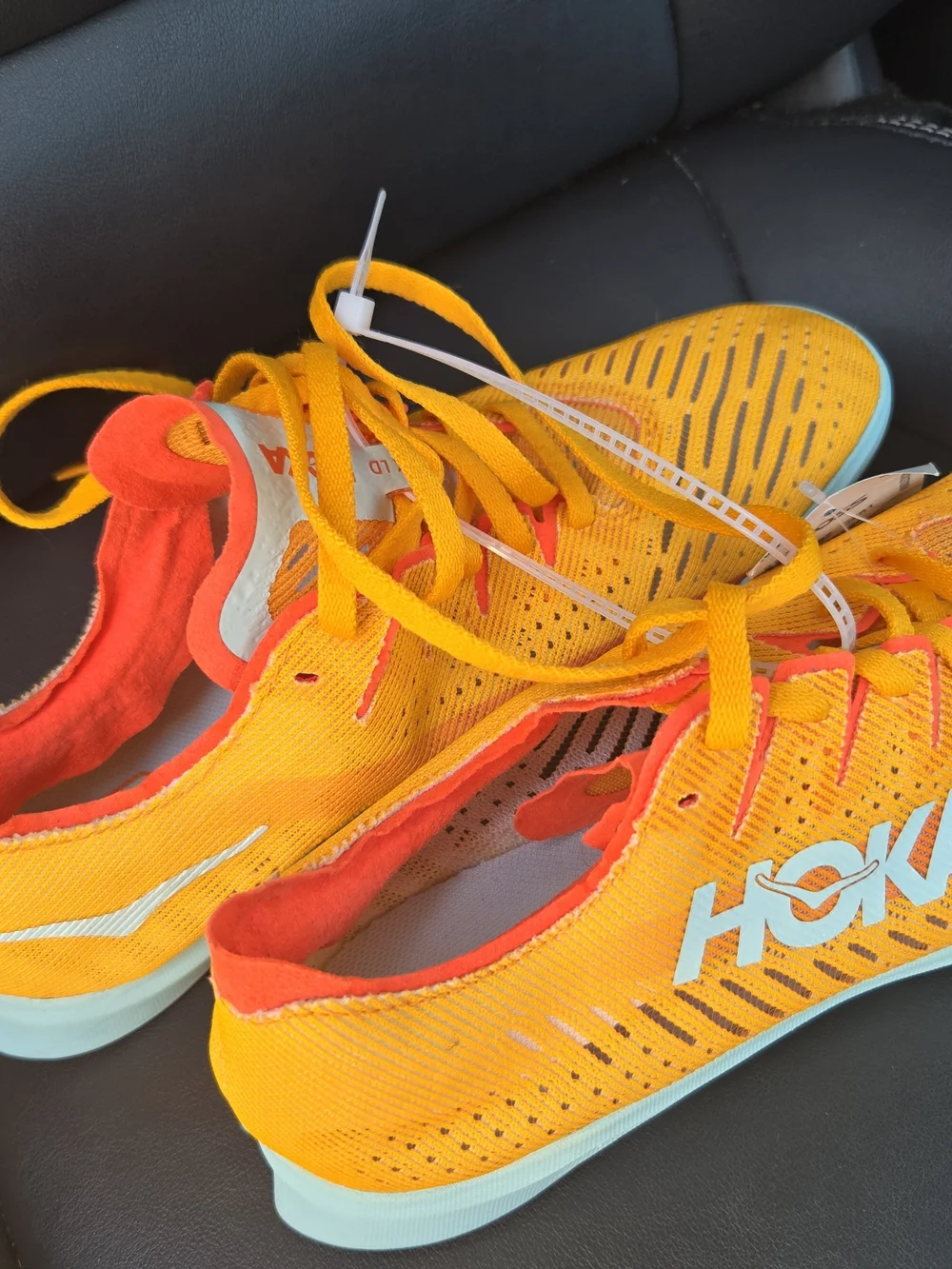 Hoka Orange Women's Track Shoes